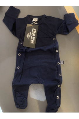Sea blue baby one piece